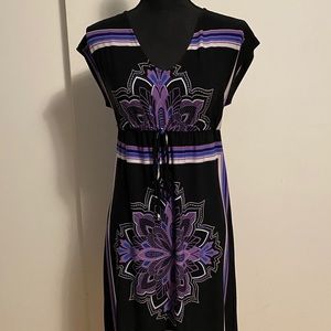 EnFocus Studio Beautiful Print Dress